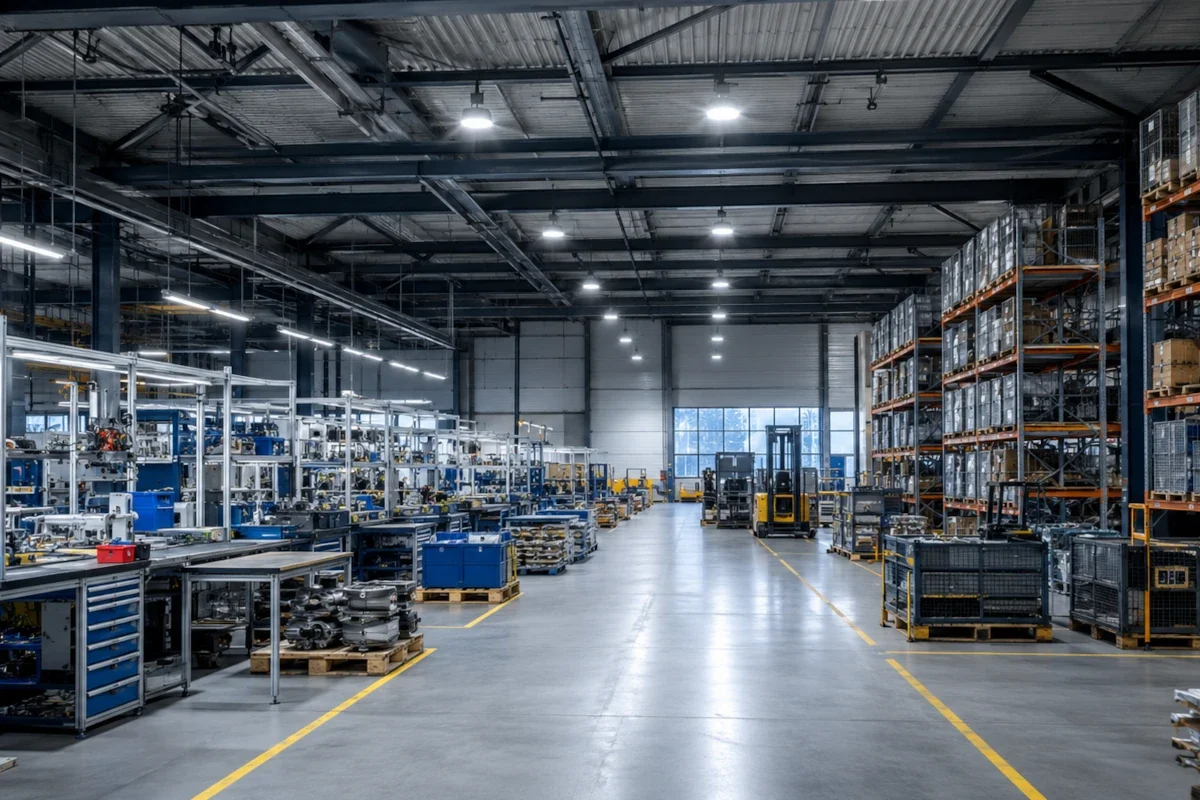 LED Hallenbeleuchtung NRW – Industrie & Lager prüfen