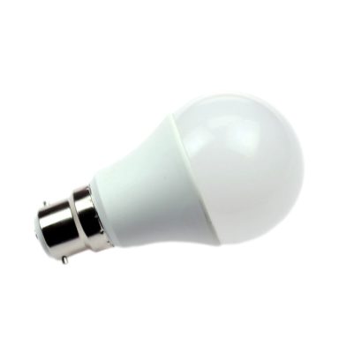 B22d LED-Leuchtmittel mit Bajonettsockel und weißem Lampenkörper