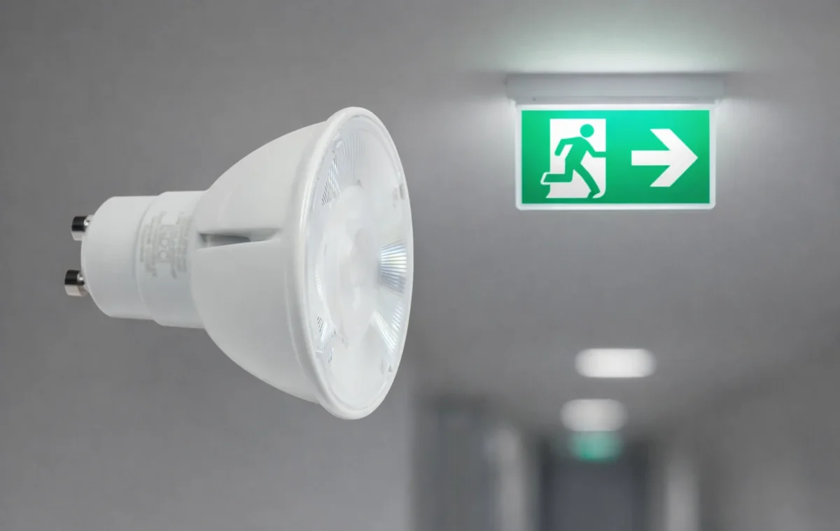 GU10 Halogen durch LED ersetzen und technische Daten prüfen GU10 Halogenlampe und GU10 LED-Leuchtmittel im Retrofit-Vergleich